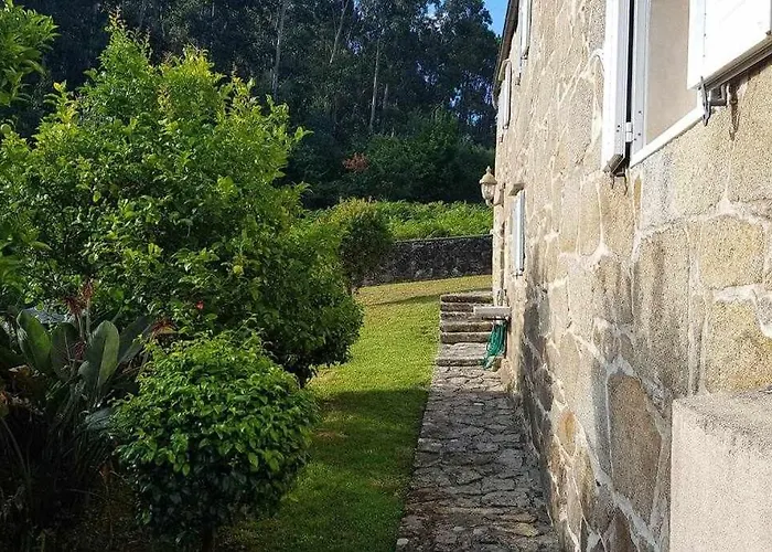 Casa Rural En Lira Con Jardin Carnota
