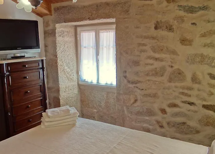 Casa Rural En Lira Con Jardin 펜션 Carnota