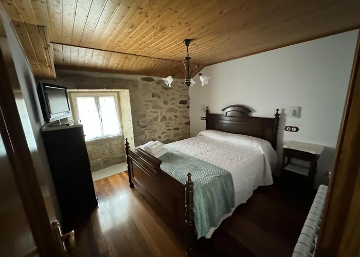 度假居 Casa Rural En Lira Con Jardin