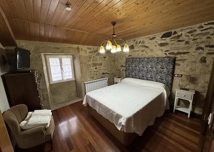 度假居 Casa Rural En Lira Con Jardin Carnota