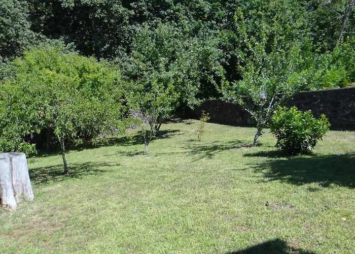 Casa Rural En Lira Con Jardin Semesterbostad *